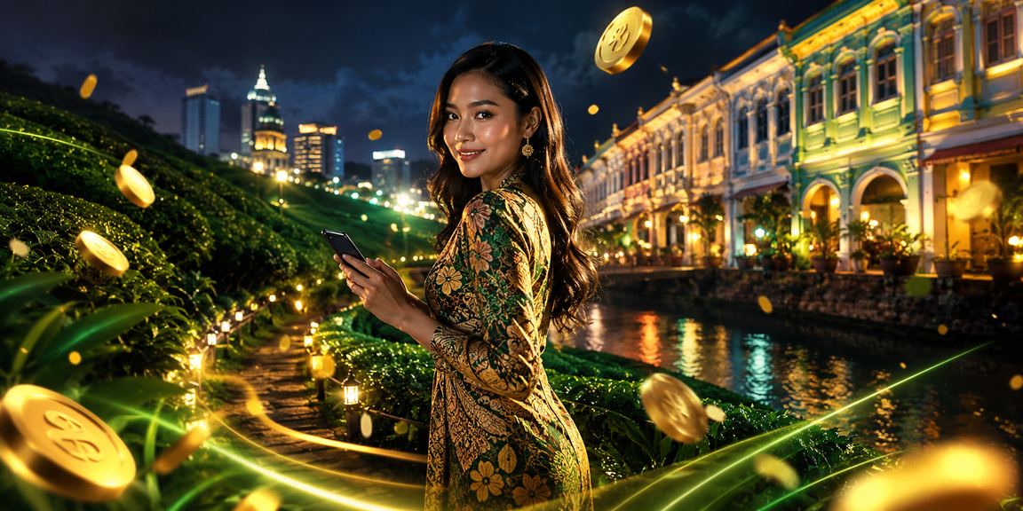 Pengguna Pulau Pinang mengakses platform 197 melalui telefon mudah alih dengan gaya batik tempatan